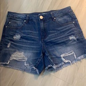 Refuge brand denim shorts.